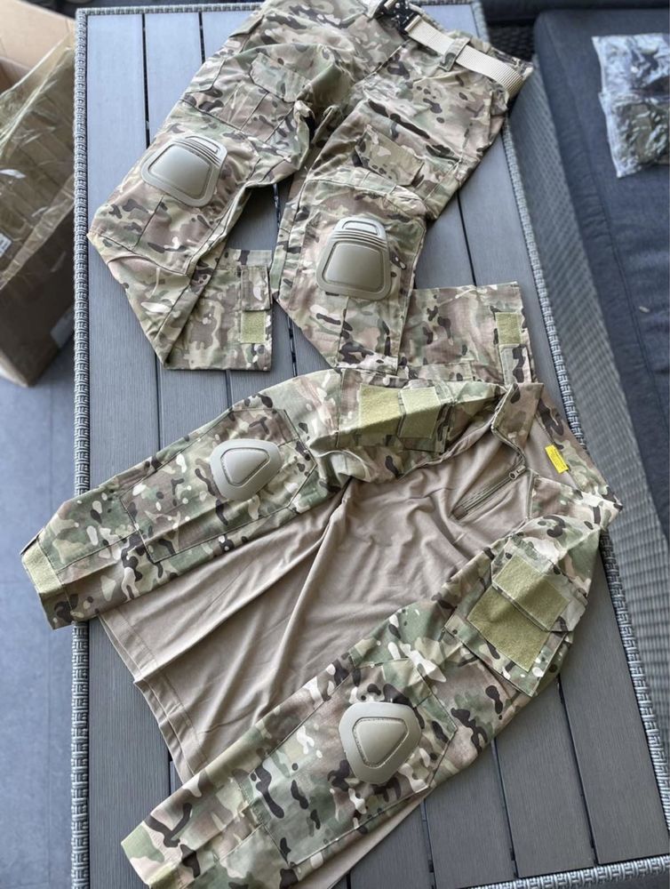 Штаны мультикам с наколенниками/брюки тактические армейские