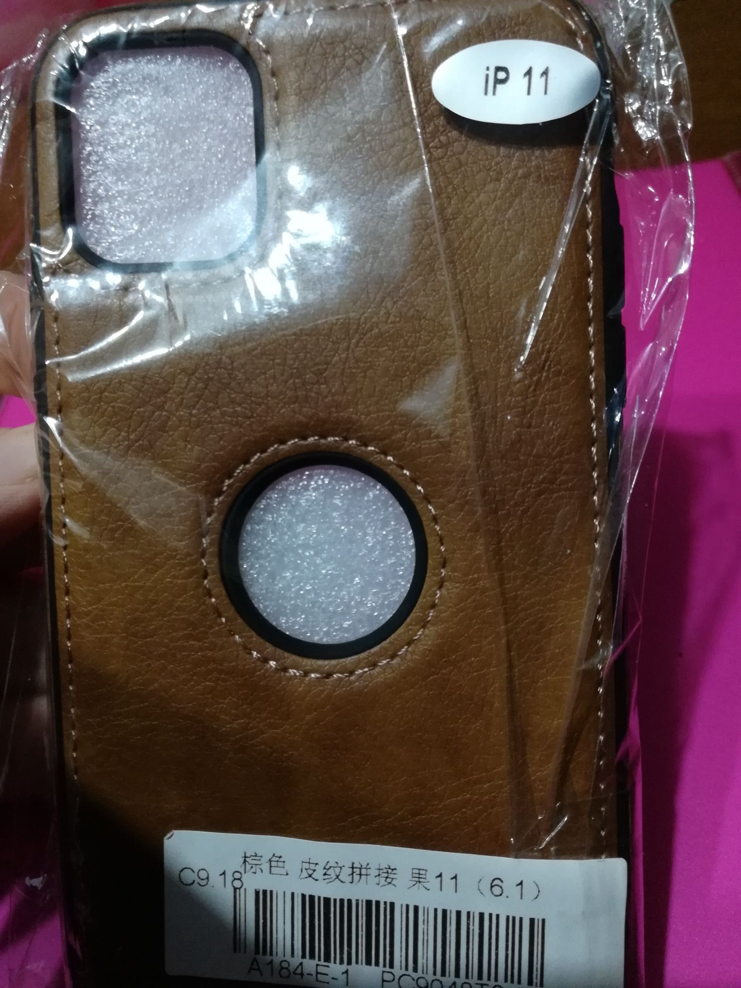 Etui na telefon do iPhone 11 Pro Max Leather skórzane