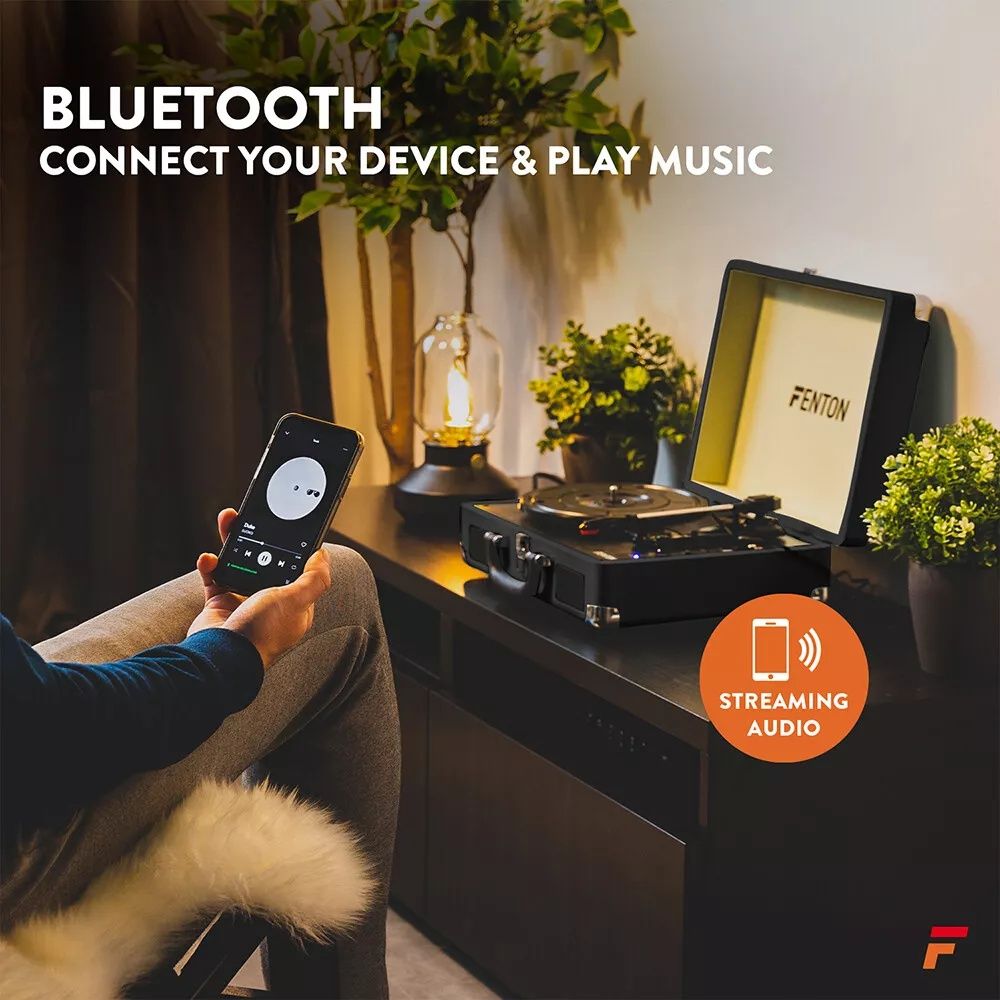 Вініловий програвач Fenton RP115 USB/ Bluetooth 3 Вт Німеччина