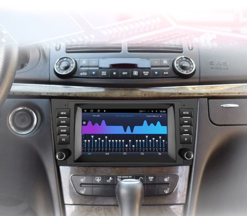 Radio nawigacja Mercedes E W211 W219 E200 E220 E300 Android 6GB 128GB