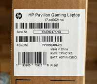 HP Pavilion Gaminig Laptop 17- cd2100nw NOWY
