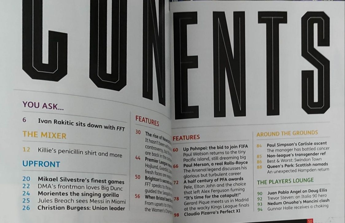 Four Four Two Magazyn 4-4-2 Newcastle United liga angielska Premier