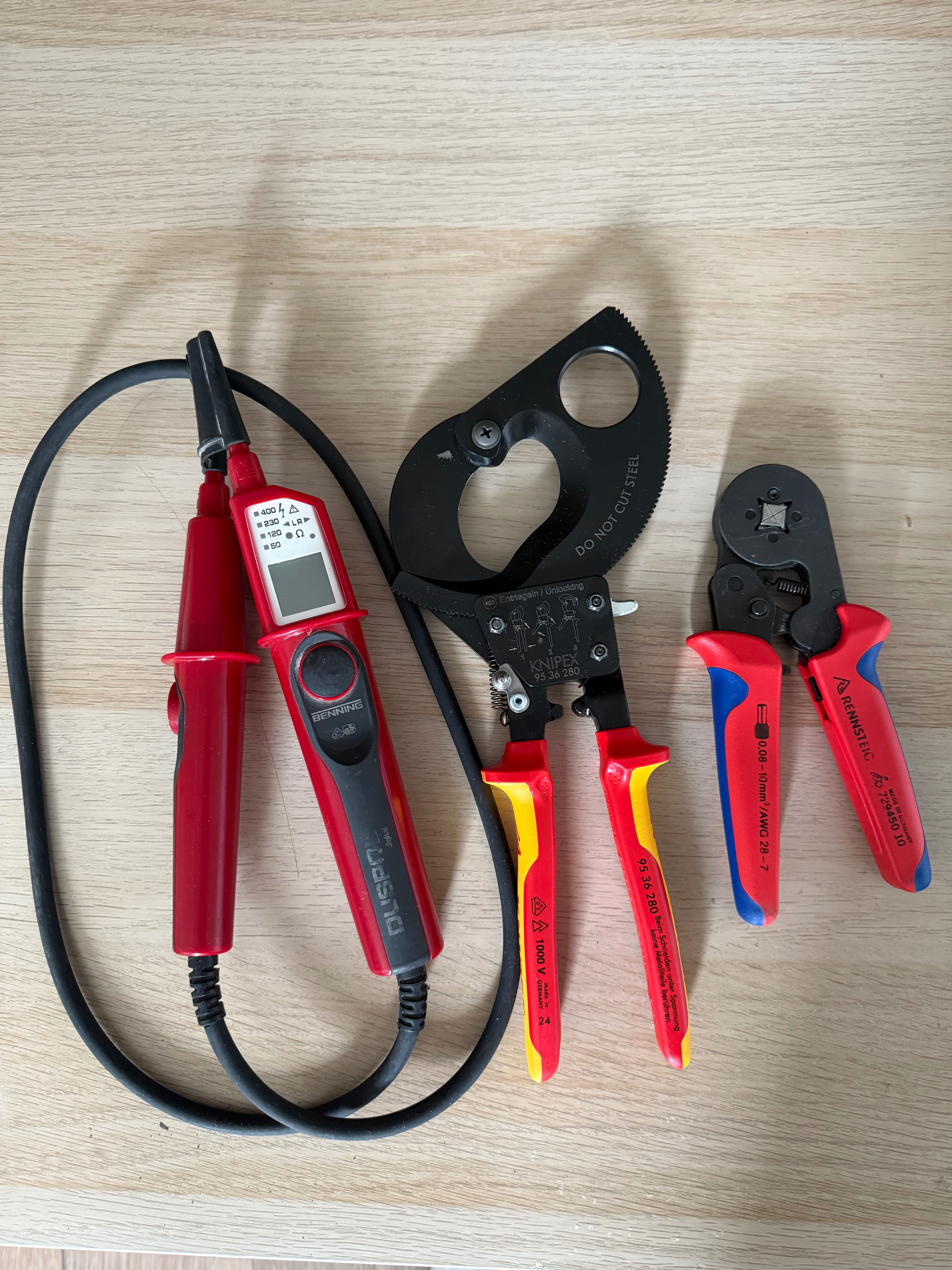 Knipex, Benning, Rennsteig
