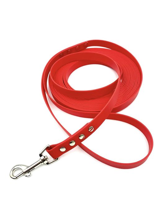 PROMOCJA Linka treningowa dla psa 20 mm czerwona 2 metry