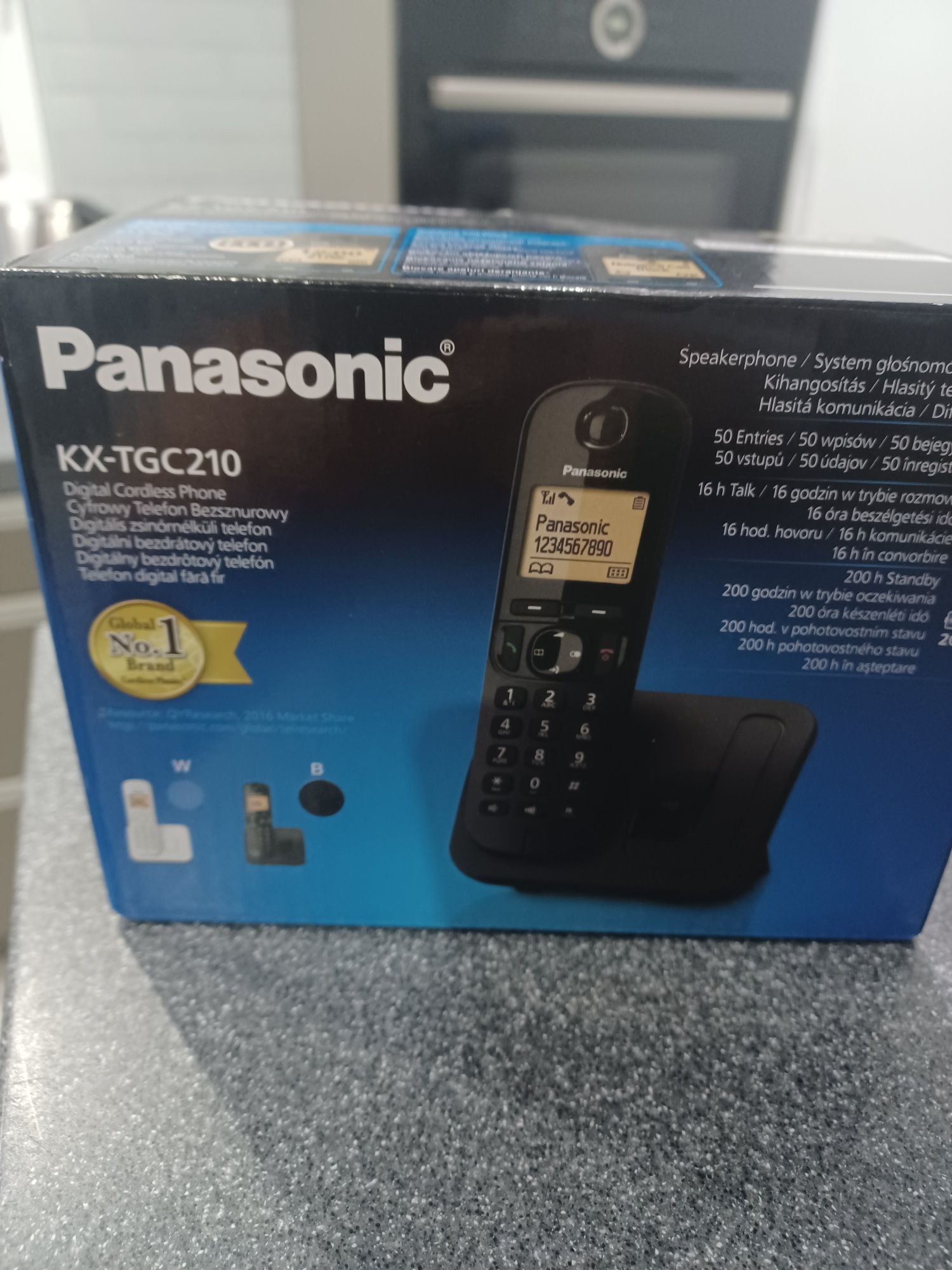 Telefon bezprzewodowy Panasonic KX-TGC210