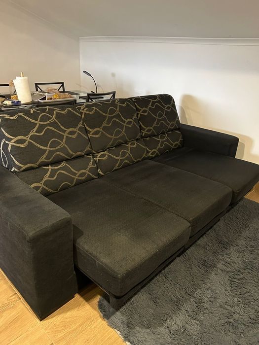 Sofá retratil, usado