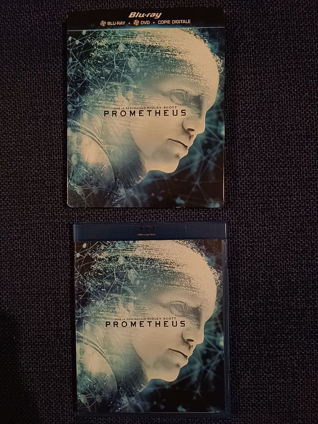 Blu ray do filme "Prometheus", Ridley Scott (portes grátis)