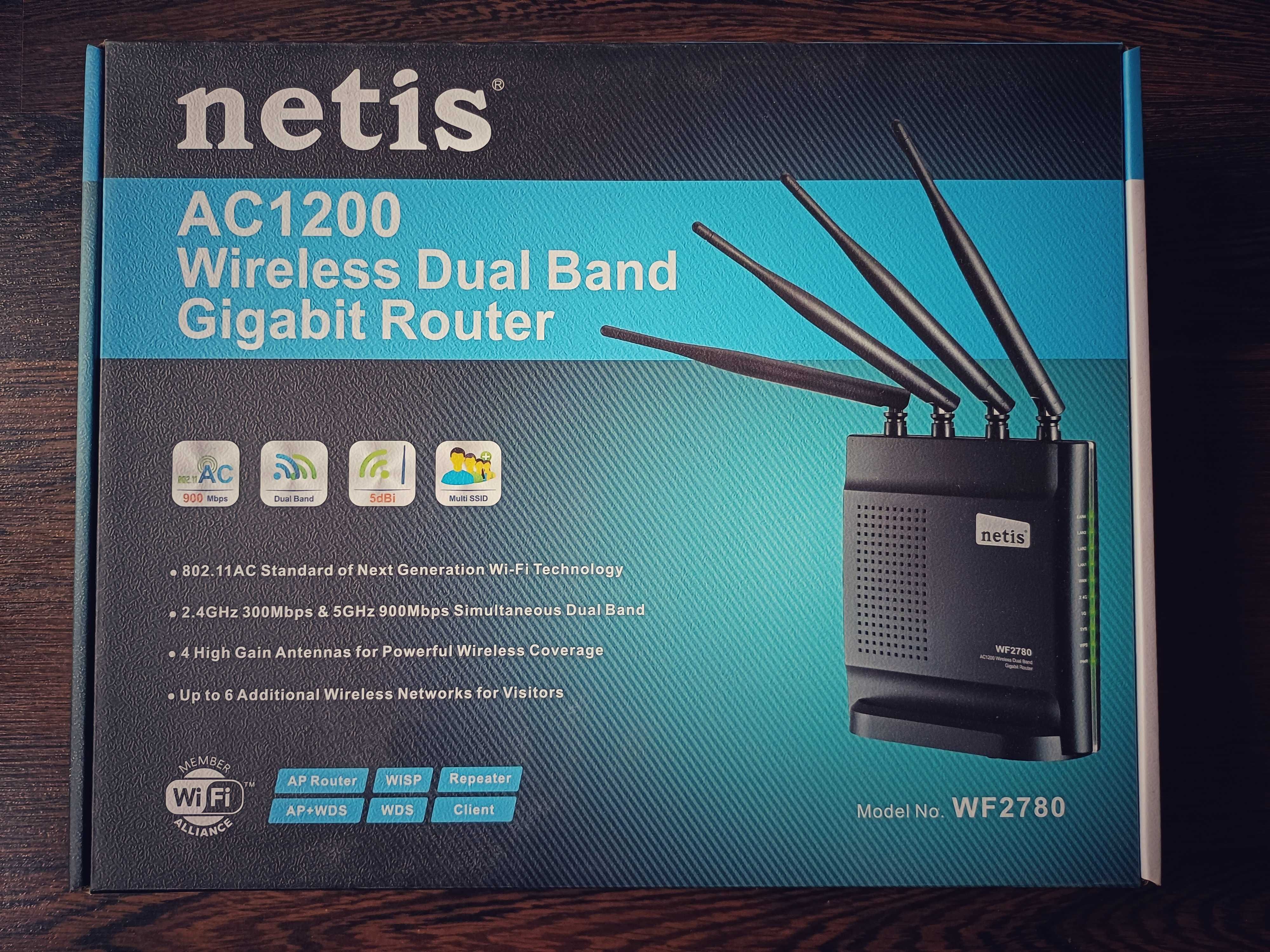 Router Netis WF2780 WiFi Gigabit