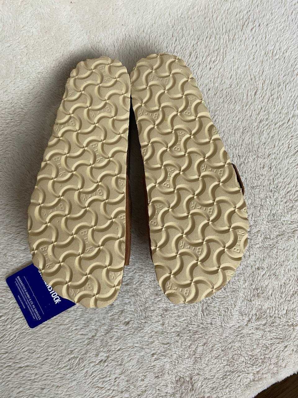 Ортопедичні Шкіряні Сланці BIRKENSTOCK BIG BUCKLE oiled leather