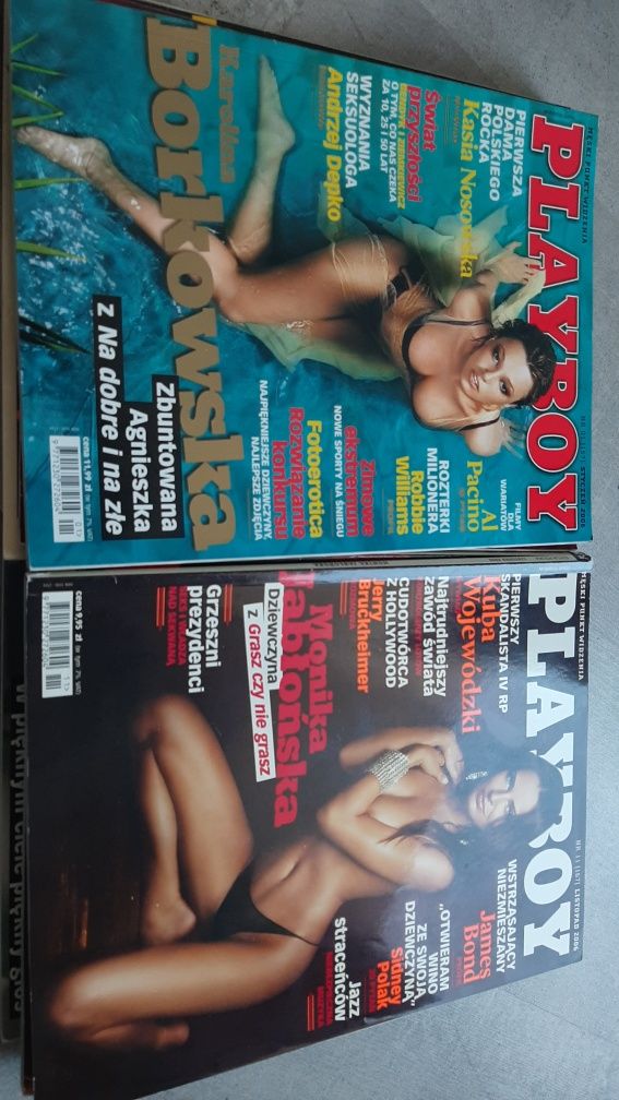 Playboy 2006 12 numerów  kreator  2 numery