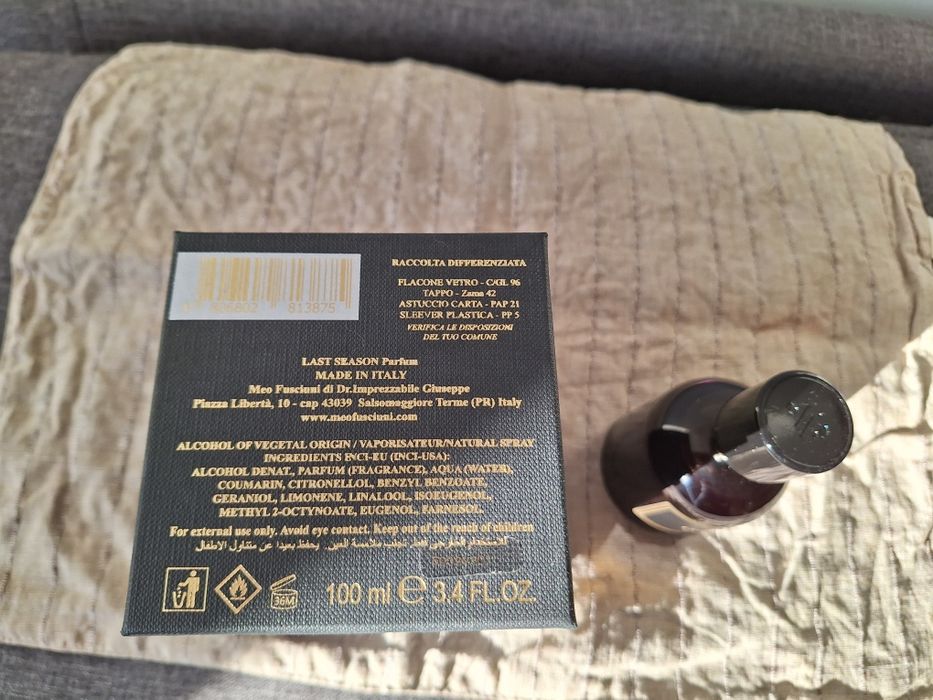 Perfumy niszowe Meo Fusciuni Last Season 100ml
