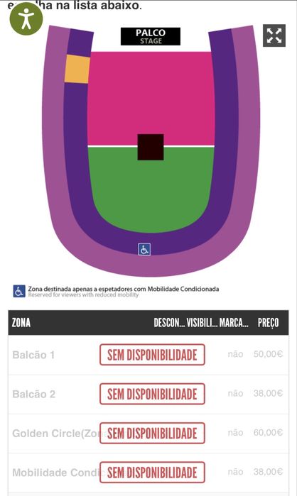 One Republic 2 Bilhetes Fisicos Balcao 1