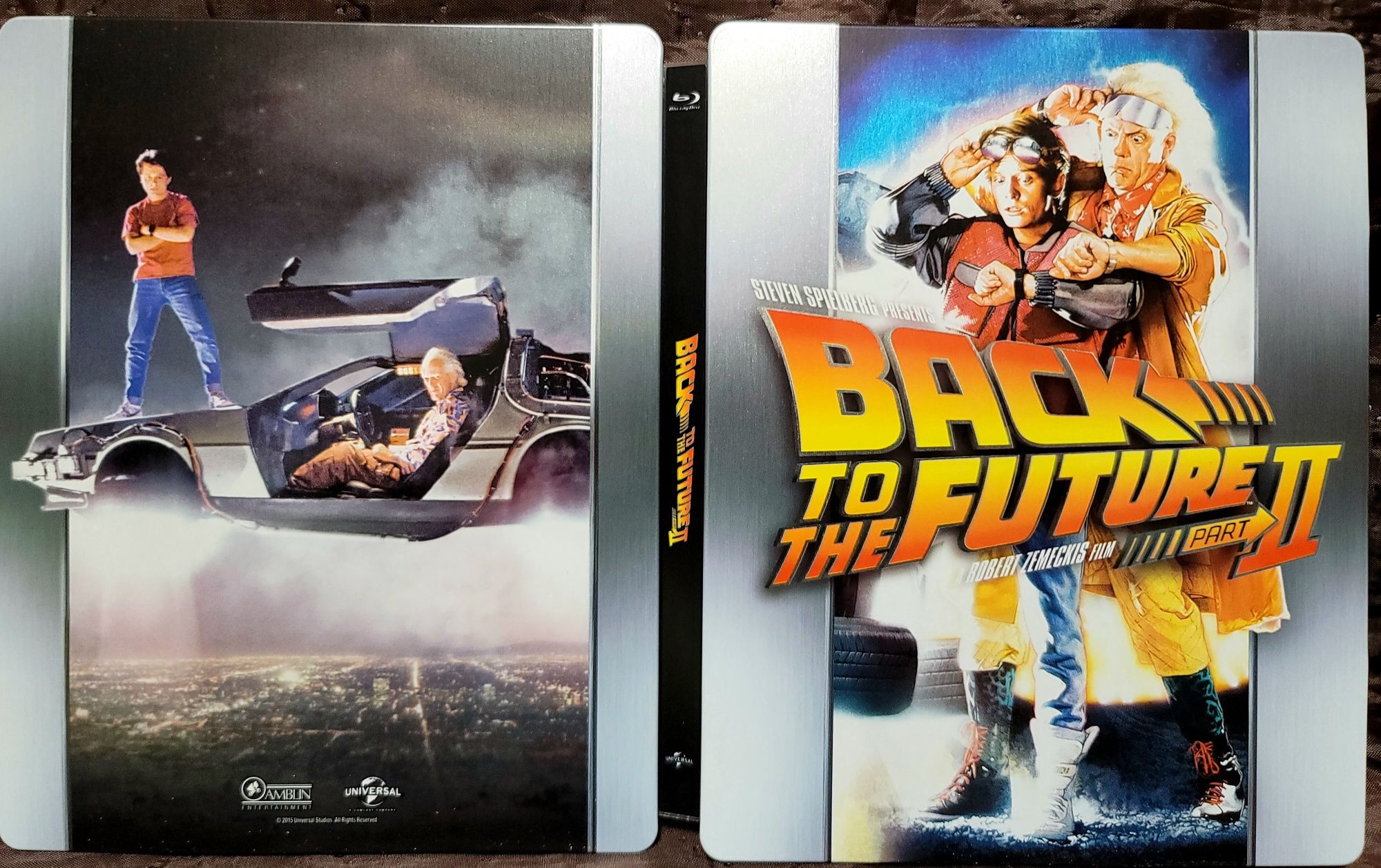 Фильмы Назад в будущее и Валериан в Steelbook Blu Ray