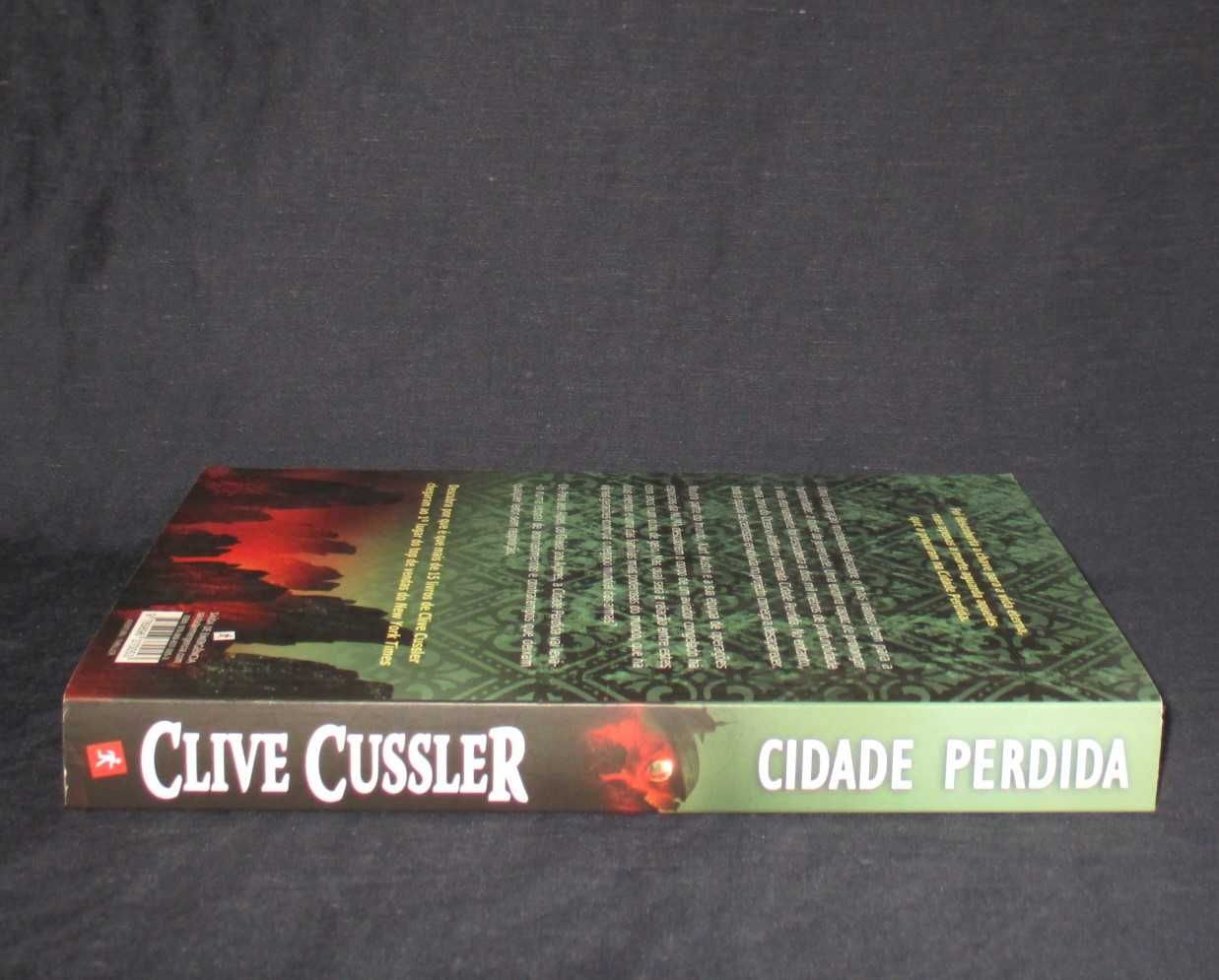 Livro Cidade Perdida Clive Cussler