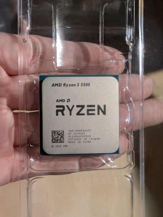 Процессор Ryzen 5 5500 (коробка + кулер)