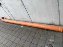 rura kanalizacyjna pvc 160 3m z kolanem