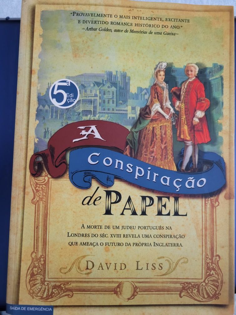 2 Livros de David Liss