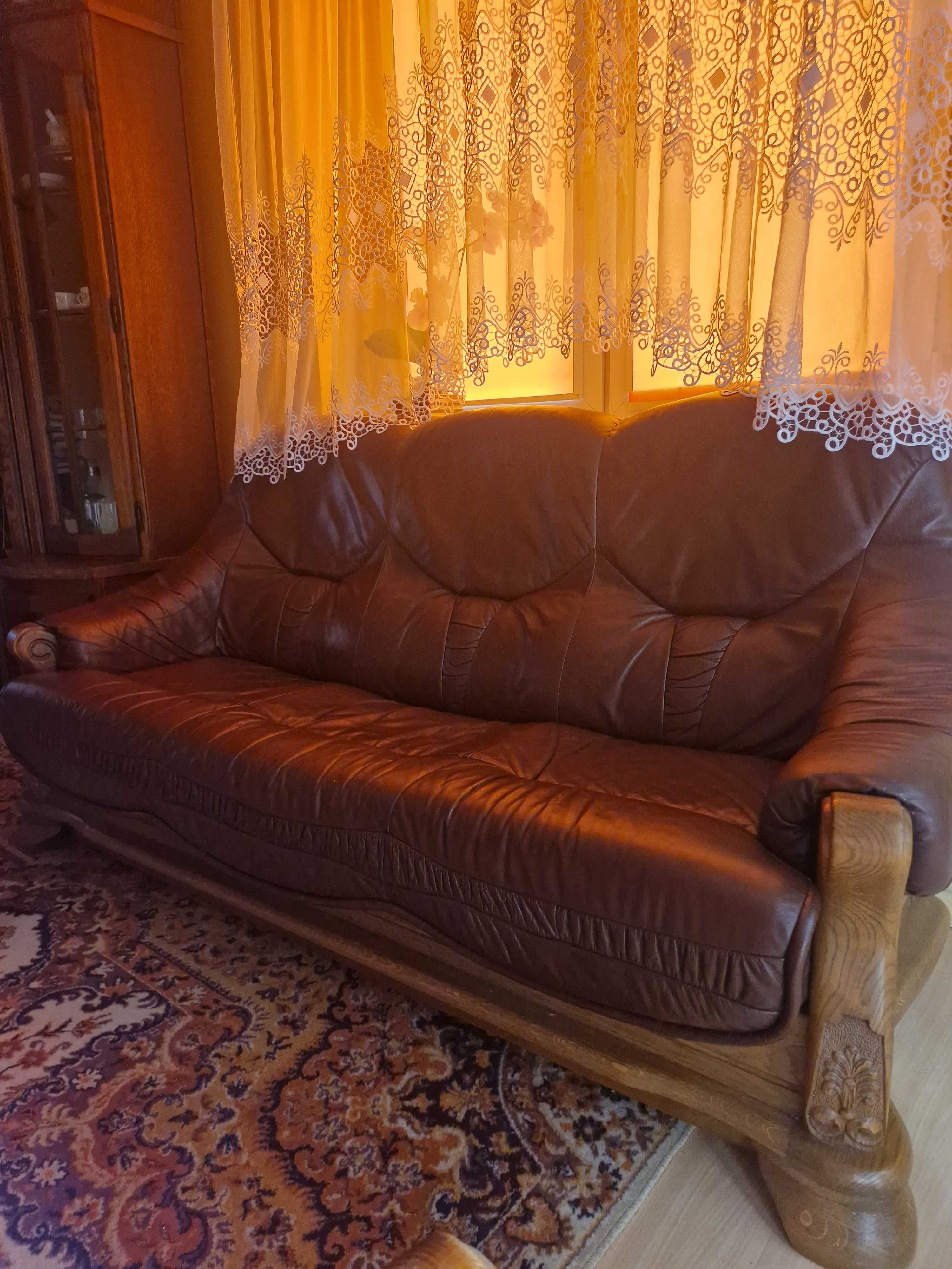 meble drewniane z wypoczynkiem KLER