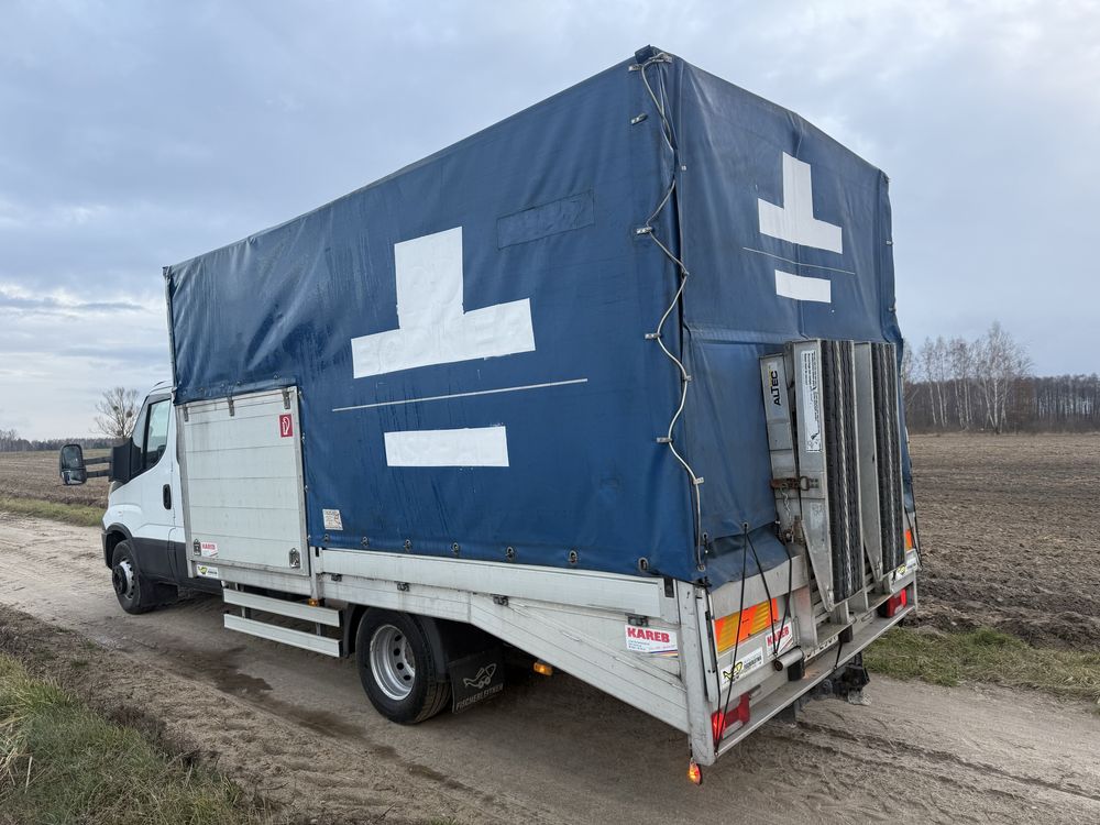 Iveco 70c17  doka najazd + skrzynki specjalistyczny  50c 65c 72c