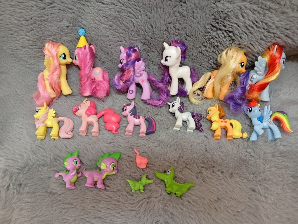 Kucyki My Little Pony wszystkie przyjaciółki przyjęcie Gummiego