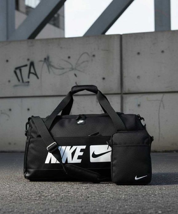 Сумка барсетка Nike Big Swoosh 2в1 набор спортивный дорожный найк