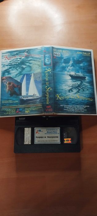 Kaseta VHS Księżyc w Skorpionie (Moon in Scorpio) rzadkie wydanie '92