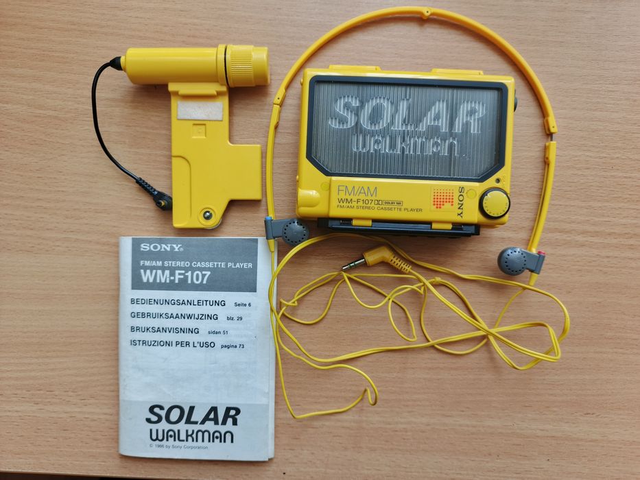 Продам раритетний стерео плеєр  Sony Walkman WM - F 107