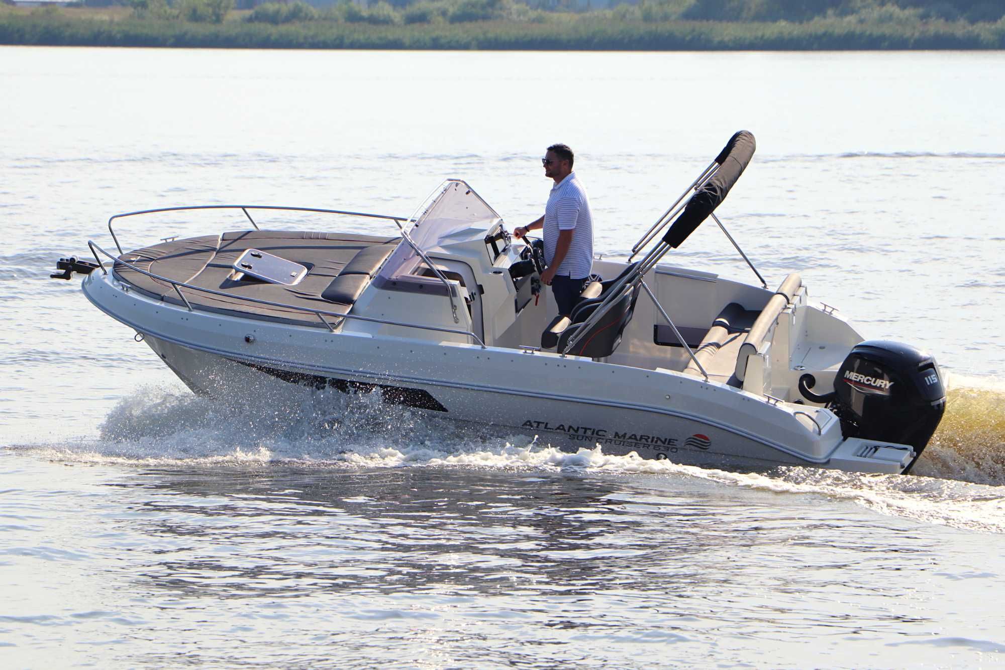 Nowa łódź motorowa Atlantic Marine 630 Sun Cruiser 7 osobowa max200 KM
