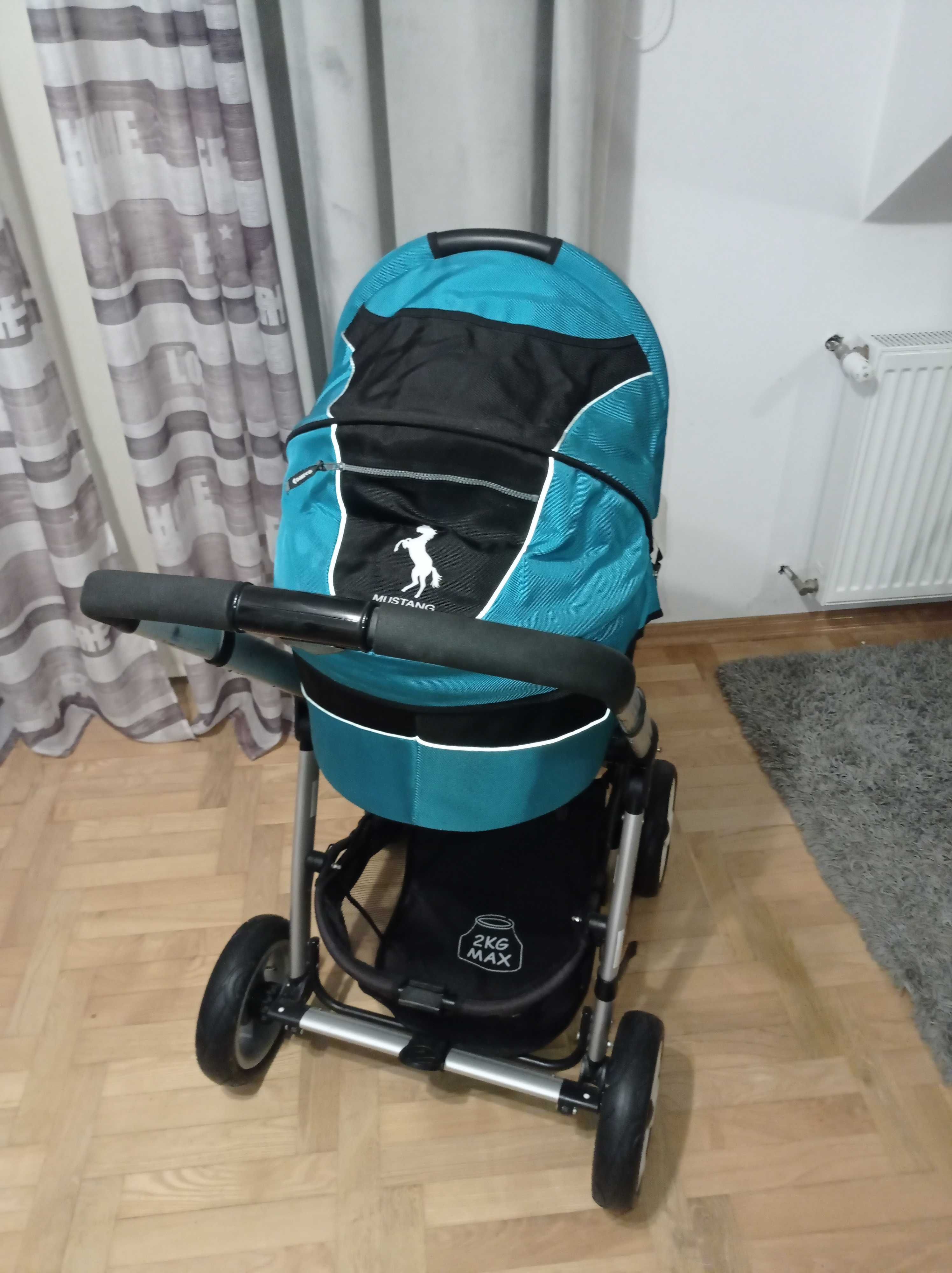 Coneco MUSTANG wózek dziecięcy 3 w 1