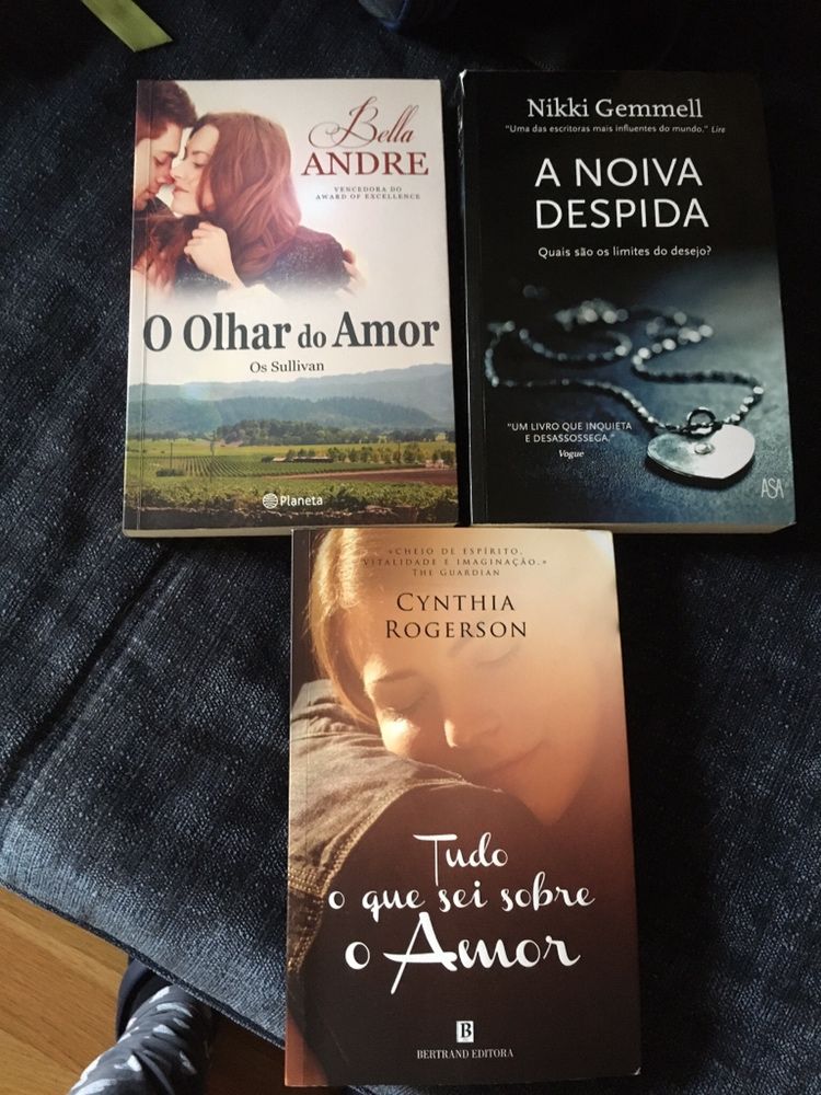 Livros Romances Diversos 10€ cada