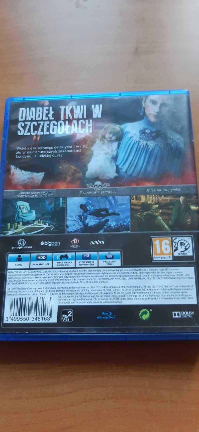 SHERLOCK HOLMES The Devils Daughter (PS4)
