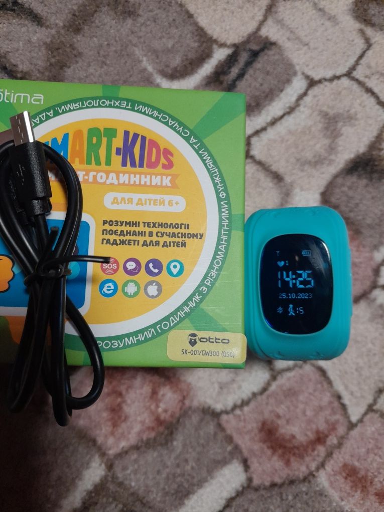 Детские смарт часы Smart Kids Optima с GPS трекером