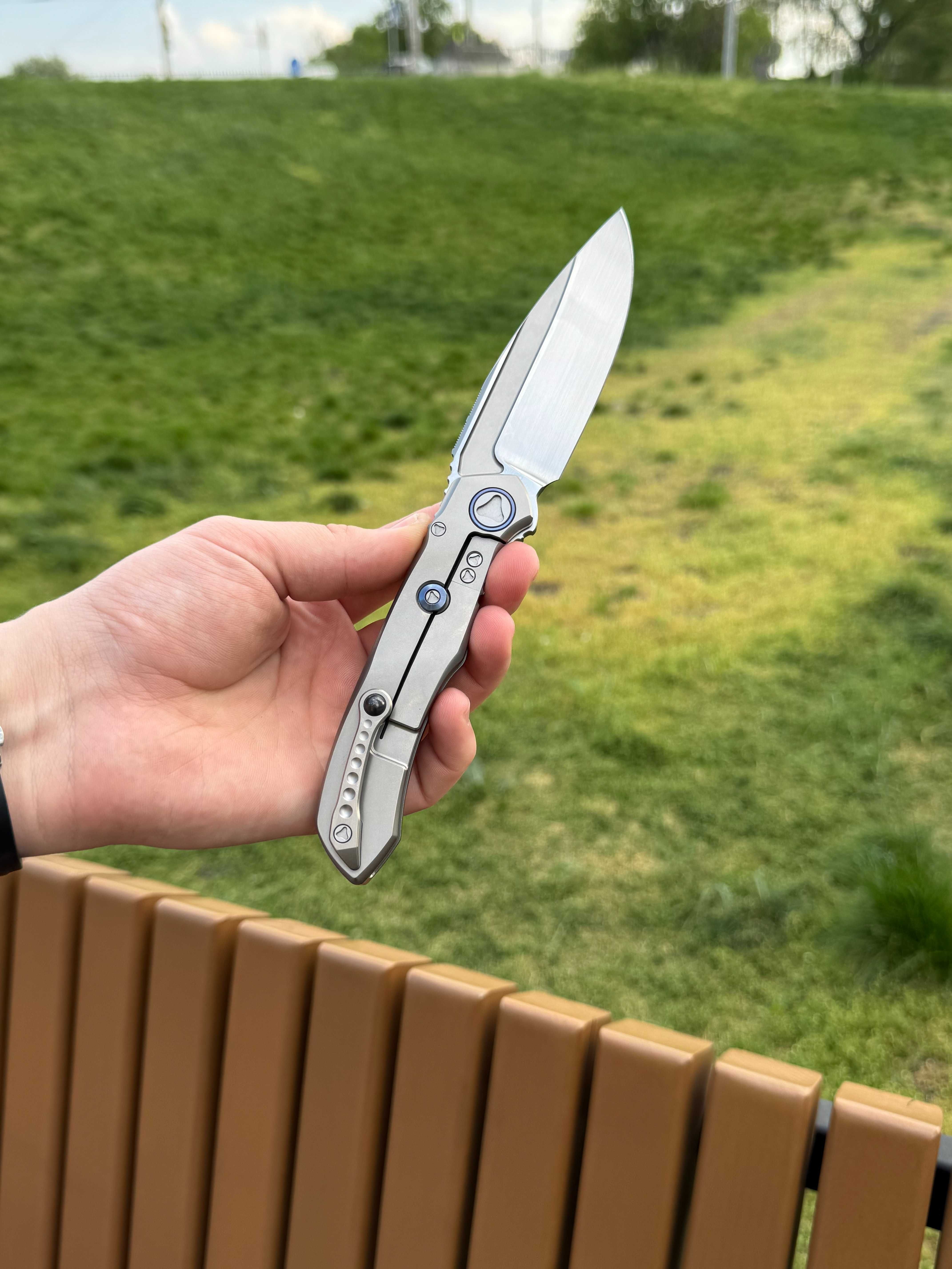 Складний ніж Microtech ANAX Titanium Carbon Fiber