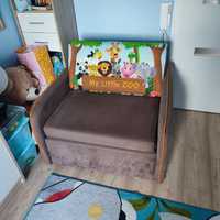 Wygodna sofa ZOO dla dziecka