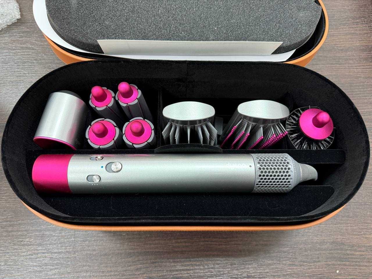 Стайлер Dyson HS01 Airwrap Fuchsia/Nickel (Роздріб/опт/дроп)