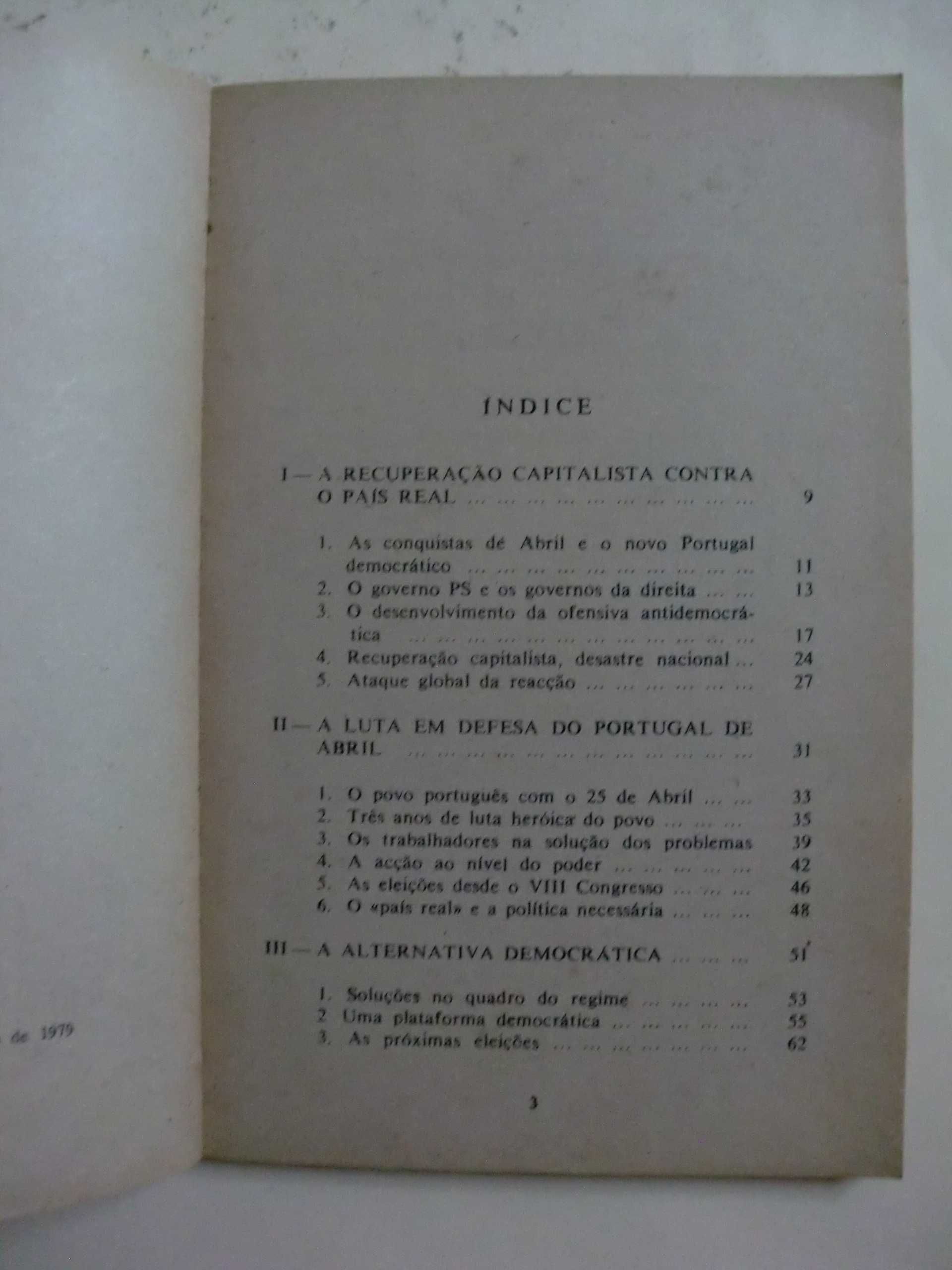 Avante com Abril
de Álvaro Cunhal