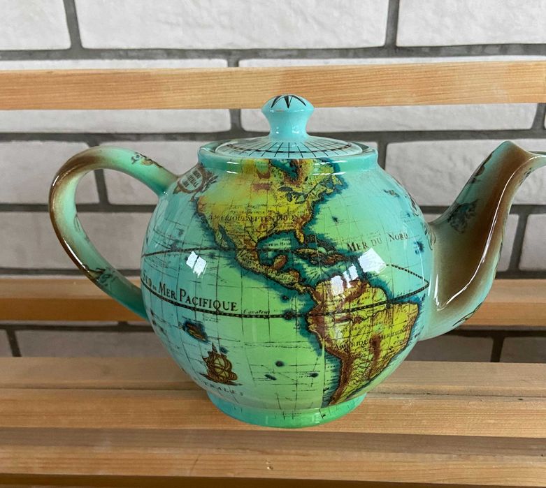 Керамічний вінтажний англійський чайник Paul Cardew Globe England