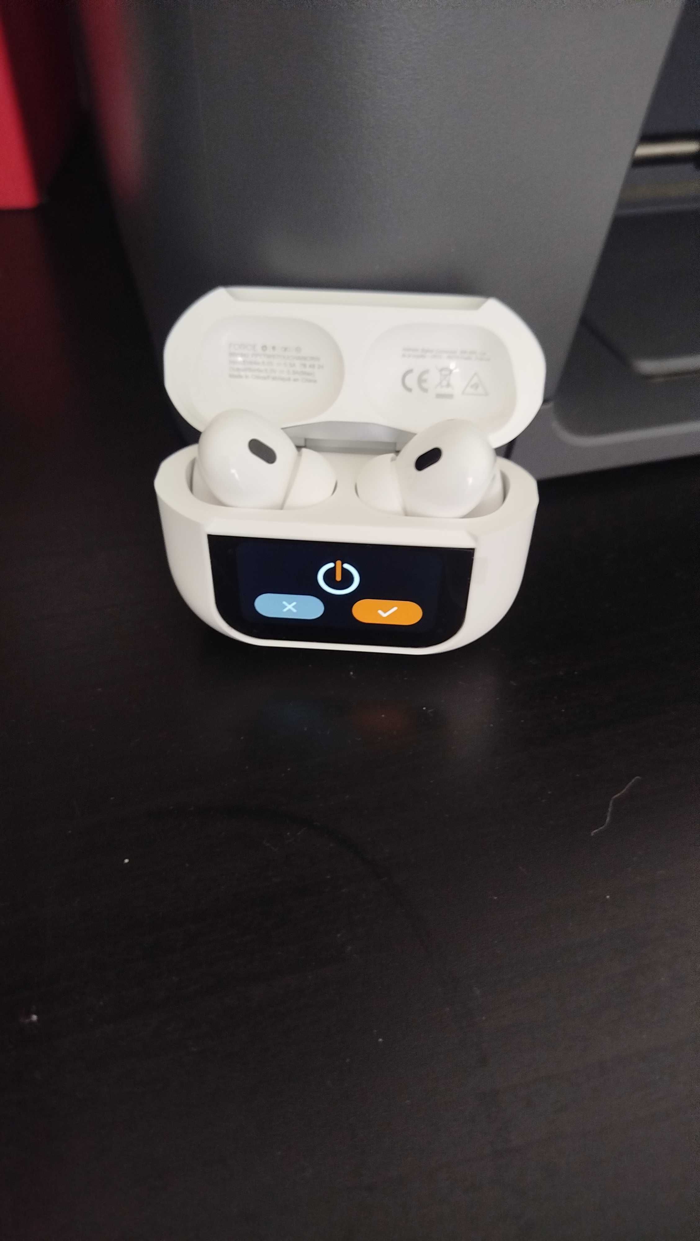 Auriculares Earbuds true wireless Force Play III com ecrã touch novos