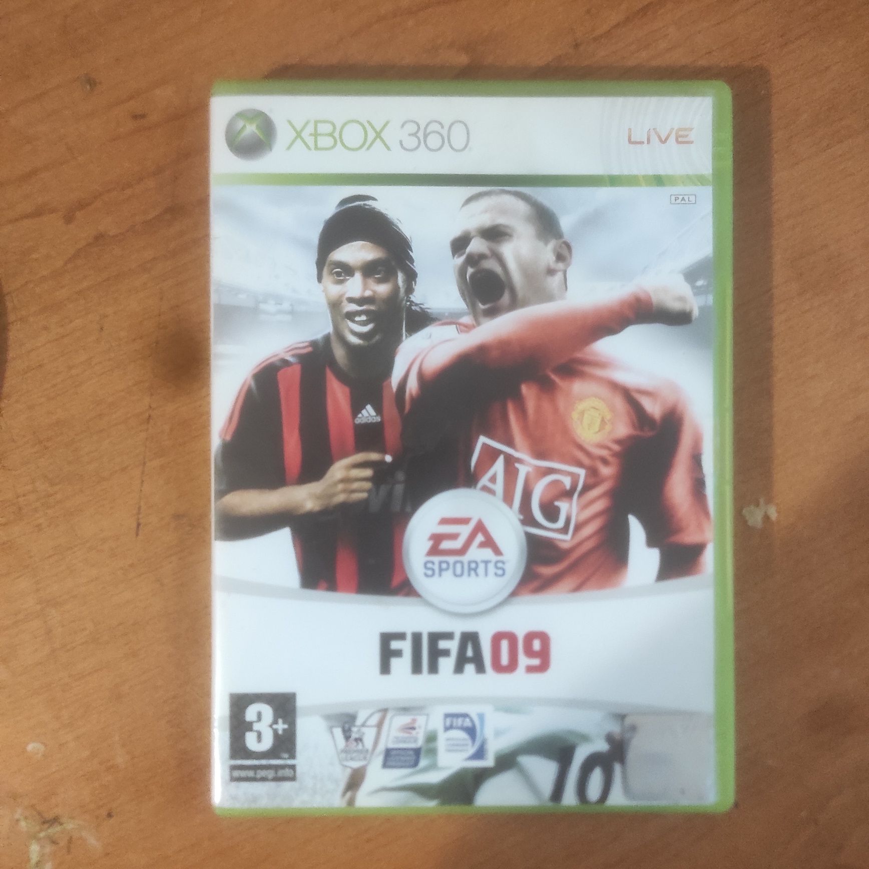 Диск с игрой fifa 09