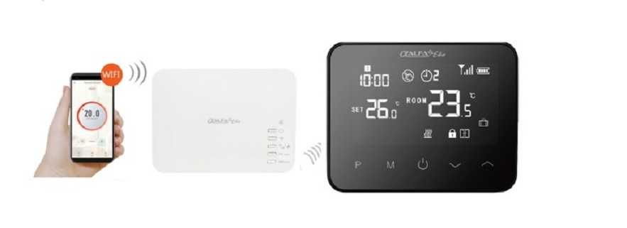 Tani i prosty elektryczny układ grzewczy z aplikacją online