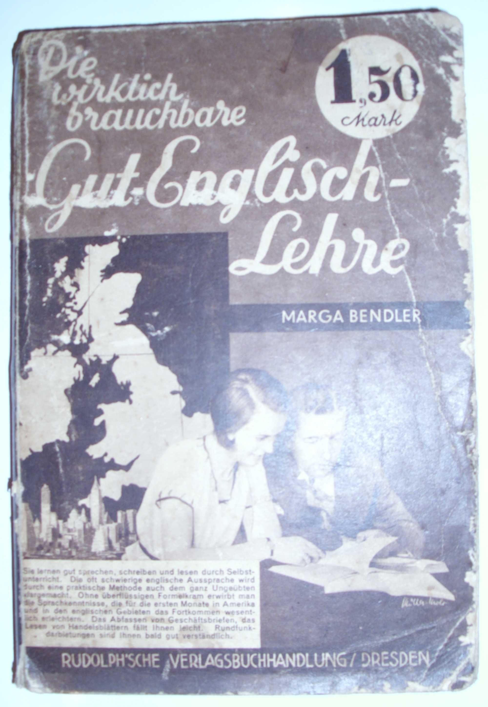 Marga Bendler - „Die wirklich brauchbare. Gut-Englisch-Lehre”, 1939