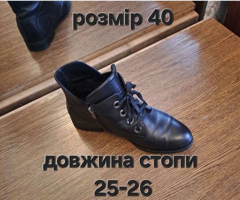 Чоботи жіночі черевики