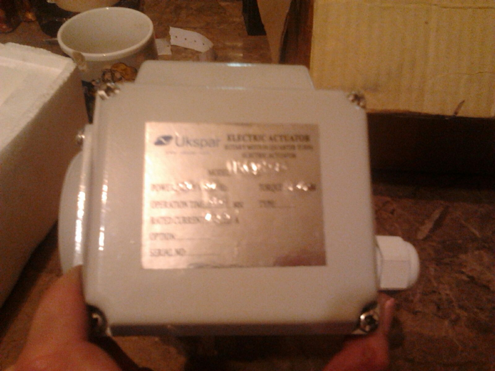 Электропривод UKSPAR типE-10. 100NM, 220V(на краны шаровые,поворотные)