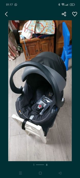 Ovo BeSafe, com redutores, capa para a chuva e bases isofix izi go (Be