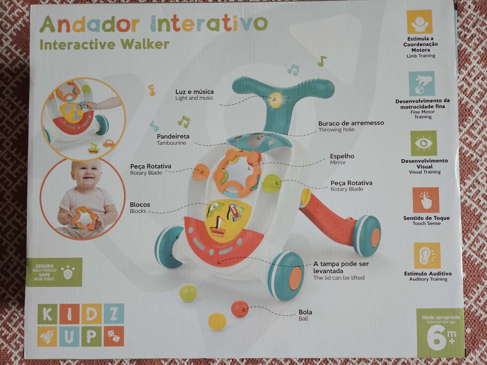 Andador bebé KidzUp