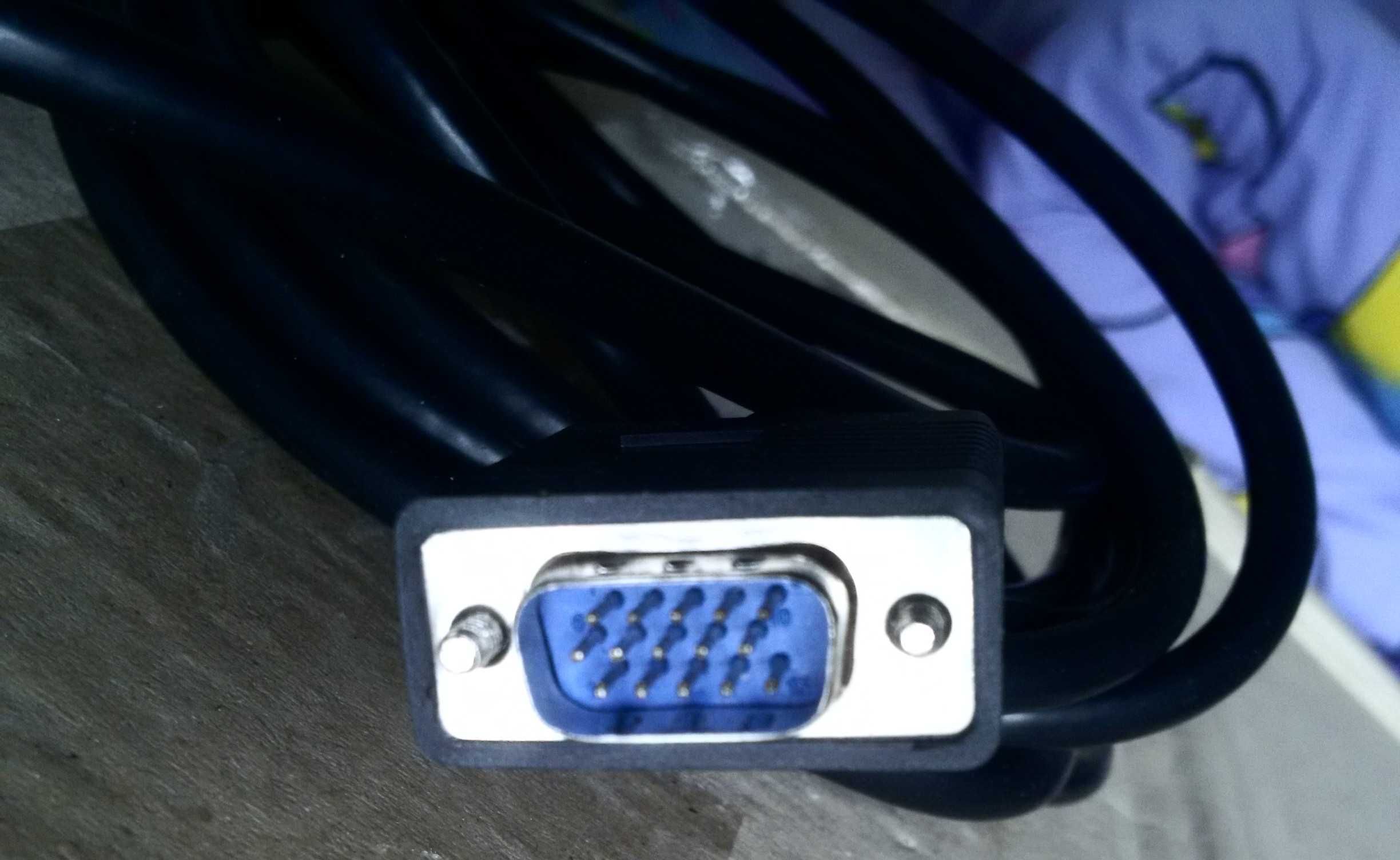 Компьютерний Дата Кабель DATA Cable VGA Plug 3 метри НОВИЙ