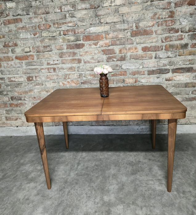 Stół vintage Landsman&Nepozitek po całkowitej renowacji