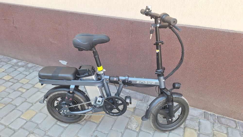 Продам електровелосипед  складной  колеса  ENGWE  T14 (ручка газа)