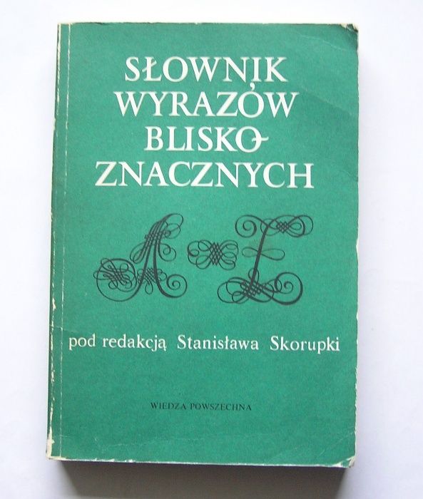 Słownik wyrazów blisko znacznych