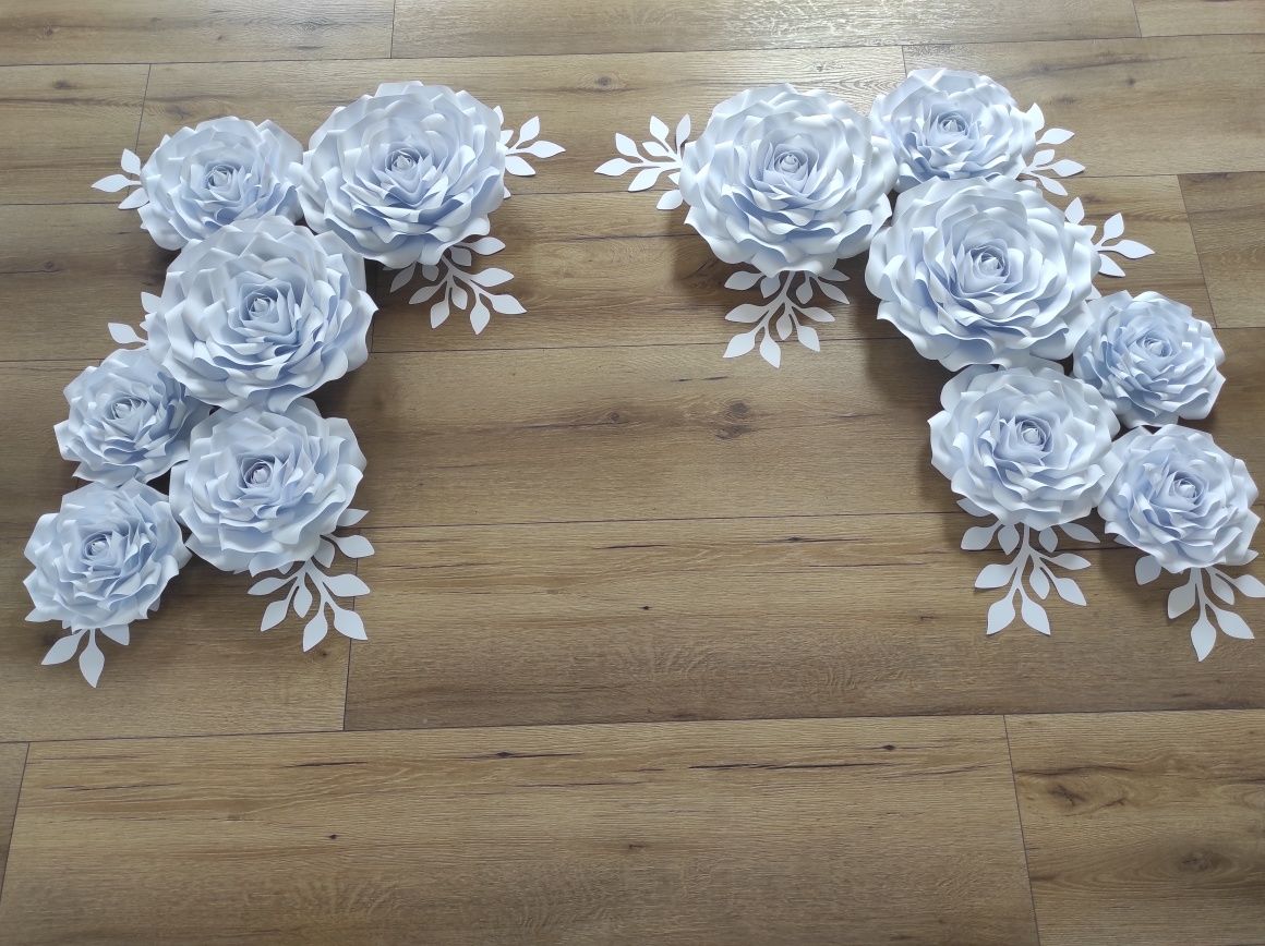 Róże Chanel 3D z papieru